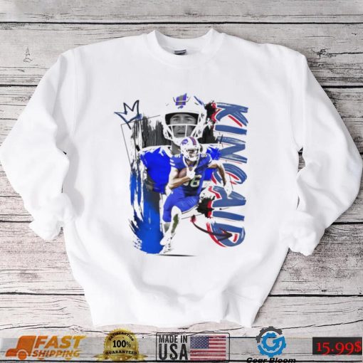 Dalton Kincaid number 86 Buffalo Bills football player pose poster shirt