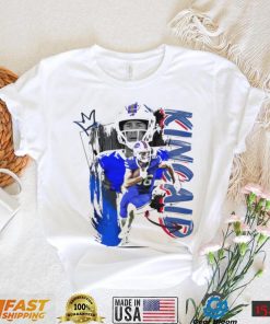 Dalton Kincaid number 86 Buffalo Bills football player pose poster shirt