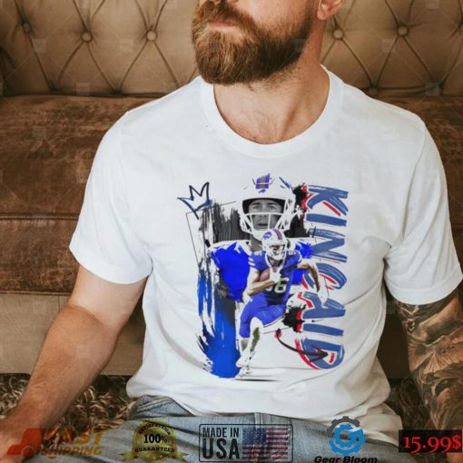 Dalton Kincaid number 86 Buffalo Bills football player pose poster shirt