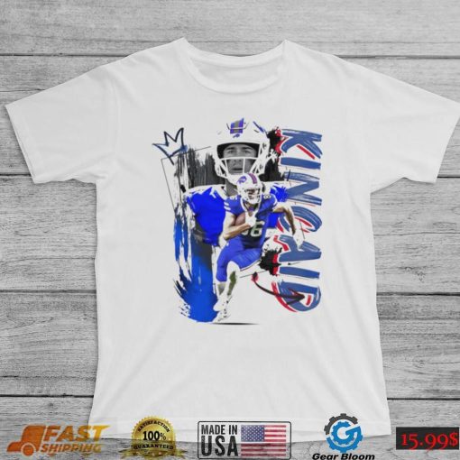 Dalton Kincaid number 86 Buffalo Bills football player pose poster shirt