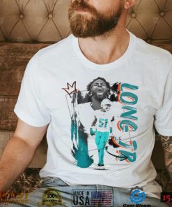 David Long Jr. number 51 Miami Dolphins football player pose poster shirt