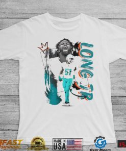 David Long Jr. number 51 Miami Dolphins football player pose poster shirt