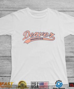 Denver Broncos Starter Tailsweep T Shirts