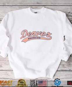 Denver Broncos Starter Tailsweep T Shirts