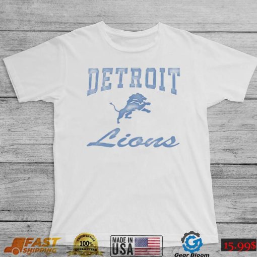 Detroit Lions Daze Franklin Grey T Shirt