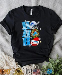 Detroit Lions NFL ho ho ho Christmas shirt