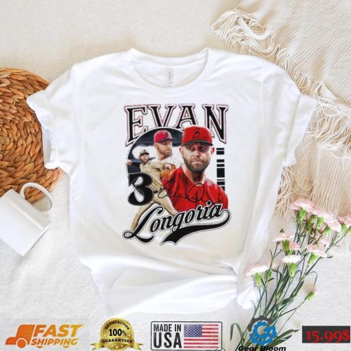 Evan Longoria Arizona Diamondbacks Signature T Shirt