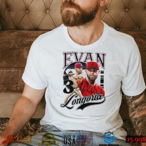 Evan Longoria Arizona Diamondbacks Signature T Shirt