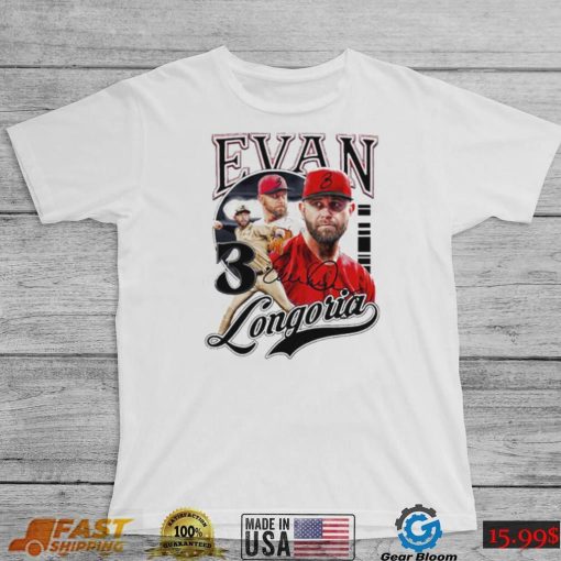 Evan Longoria Arizona Diamondbacks Signature T Shirt