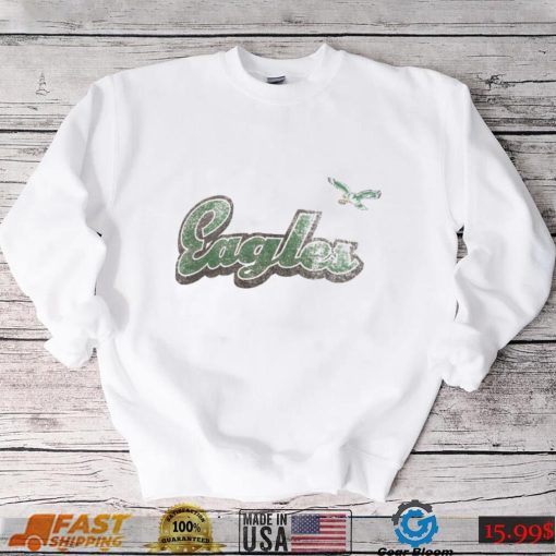 Fanatics Branded Tan Philadelphia Eagles Go For It Notch Neck Waffle Knit T Shirt