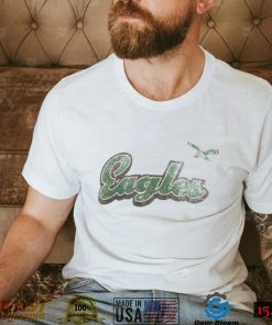 Fanatics Branded Tan Philadelphia Eagles Go For It Notch Neck Waffle Knit T Shirt