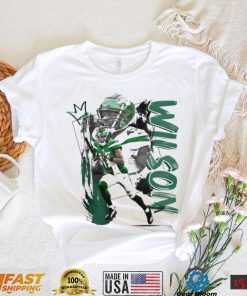 Garrett Wilson number 17 New York Jets football player pose poster shirt