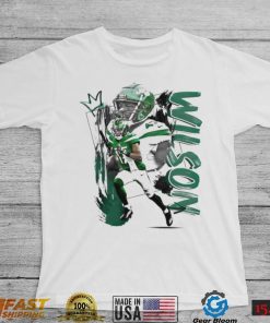 Garrett Wilson number 17 New York Jets football player pose poster shirt