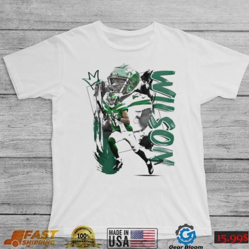 Garrett Wilson number 17 New York Jets football player pose poster shirt