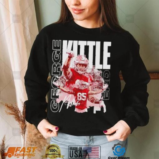 George Kittle San Francisco 49ers vintage signature shirt