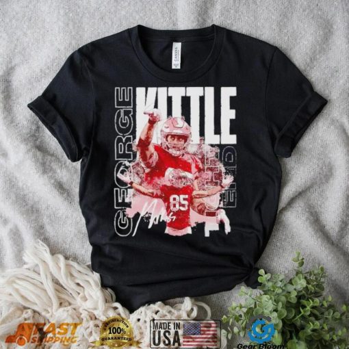 George Kittle San Francisco 49ers vintage signature shirt