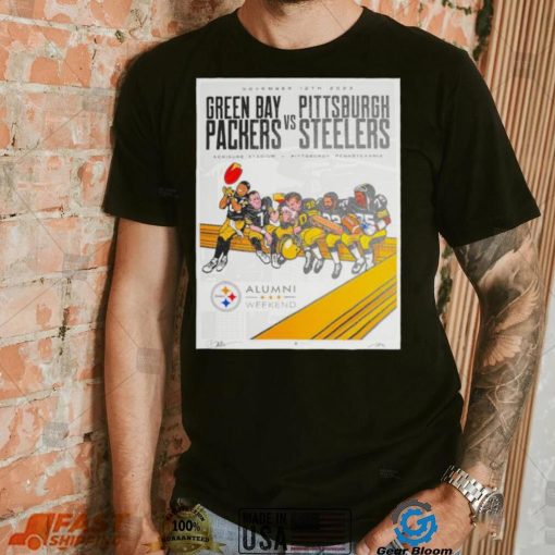 Green Bay Packers vs Pittsburgh Steelers NFL November 12, 2023 Weekend Gameday Shirt