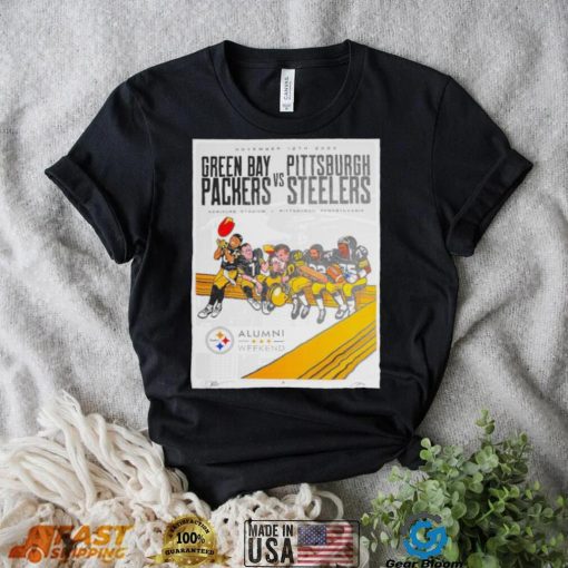 Green Bay Packers vs Pittsburgh Steelers NFL November 12, 2023 Weekend Gameday Shirt