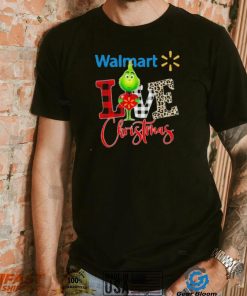 Grinch Walmart Logo Love Christmas Shirt