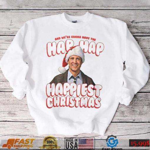 Hap Hap Happiest Christmas Vacation T Shirt