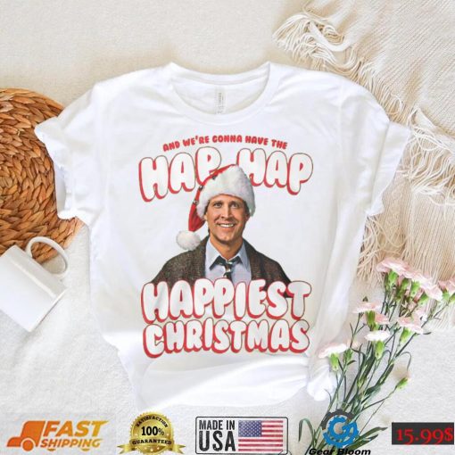 Hap Hap Happiest Christmas Vacation T Shirt