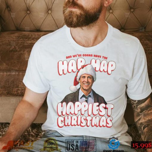 Hap Hap Happiest Christmas Vacation T Shirt