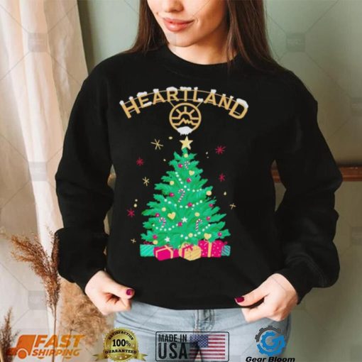 Heartland movie Christmas tree shirt