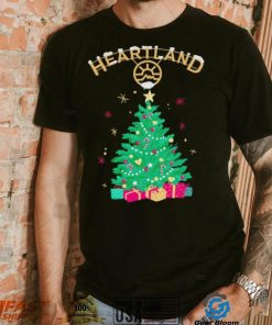 Heartland movie Christmas tree shirt