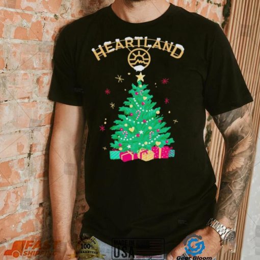 Heartland movie Christmas tree shirt