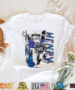 Hunter Henry number 85 New England Patriots football player pose poster shirt