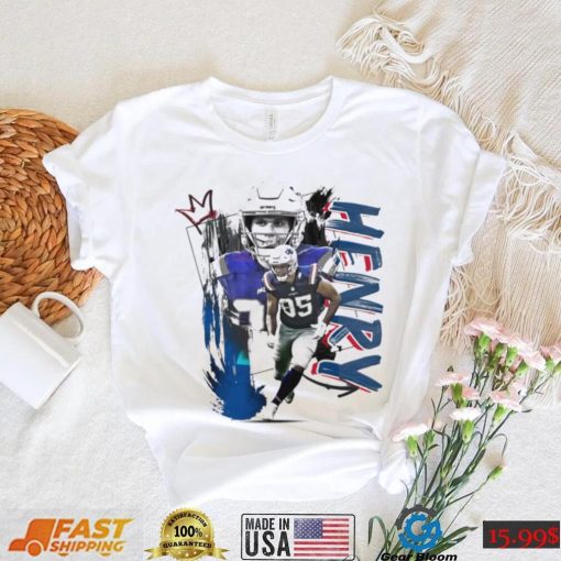 Hunter Henry number 85 New England Patriots football player pose poster shirt