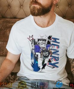 Hunter Henry number 85 New England Patriots football player pose poster shirt