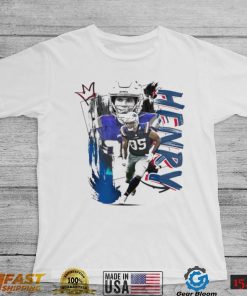 Hunter Henry number 85 New England Patriots football player pose poster shirt