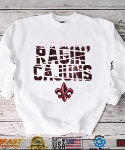 Image One Youth Louisiana Lafayette Ragin' Cajuns Red Destroyed Competitor T Shirt