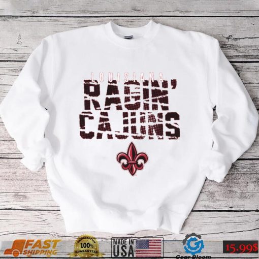 Image One Youth Louisiana Lafayette Ragin’ Cajuns Red Destroyed Competitor T Shirt
