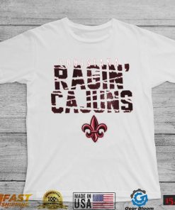 Image One Youth Louisiana Lafayette Ragin' Cajuns Red Destroyed Competitor T Shirt
