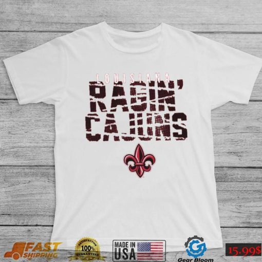 Image One Youth Louisiana Lafayette Ragin’ Cajuns Red Destroyed Competitor T Shirt