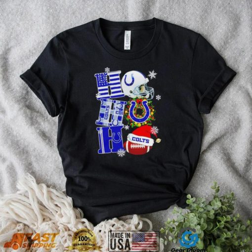 Indianapolis Colts NFL ho ho ho Christmas shirt