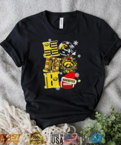 Iowa Hawkeyes NCAA ho ho ho Christmas shirt