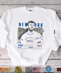 Isaiah Hartenstein number 55 New York Knicks basketball player paper poster shirt