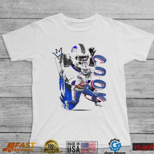 James Cook number 28 Buffalo Bills football player pose poster shirt