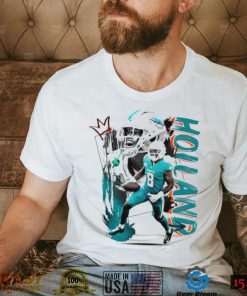 Jevon Holland number 8 Miami Dolphins football player pose poster shirt