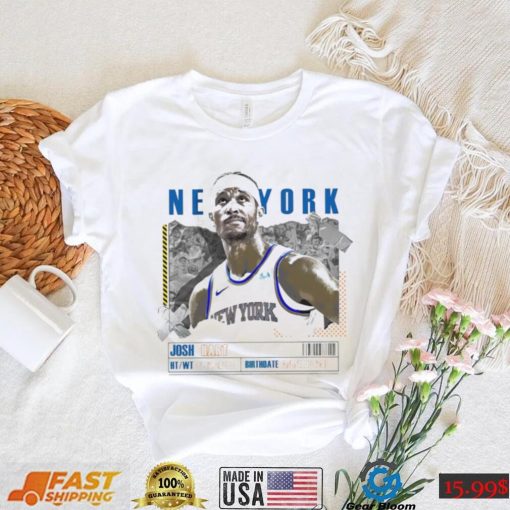 Josh Hart number 3 New York Knicks basketball player paper poster shirt