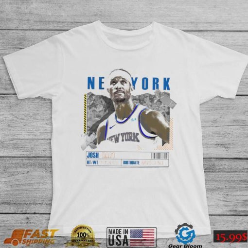 Josh Hart number 3 New York Knicks basketball player paper poster shirt