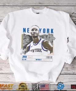 Josh Hart number 3 New York Knicks basketball player paper poster shirt