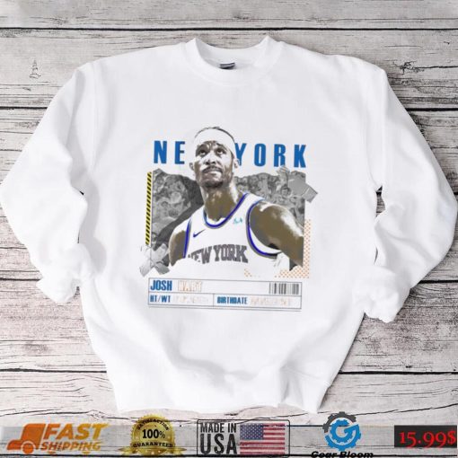 Josh Hart number 3 New York Knicks basketball player paper poster shirt