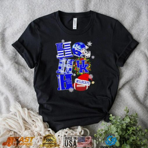 Kentucky Wildcats NCAA ho ho ho Christmas shirt