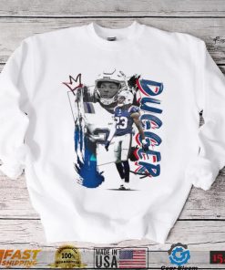 Kyle Dugger number 23 New England Patriots football player pose poster shirt