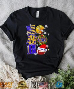 LSU Tigers NCAA ho ho ho Christmas shirt