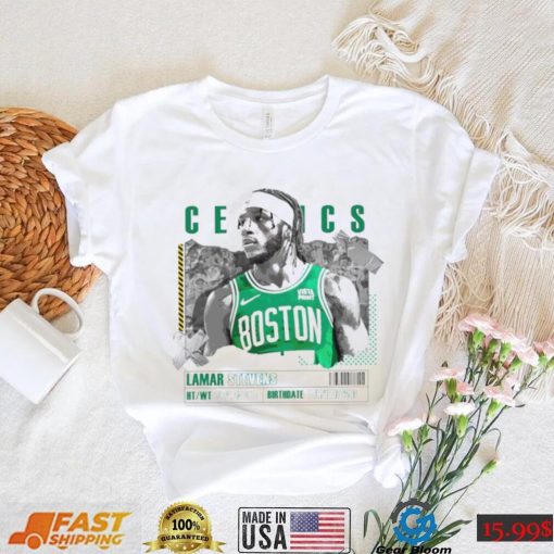 Lamar Stevens number 77 Boston Celtics basketball player paper poster shirt